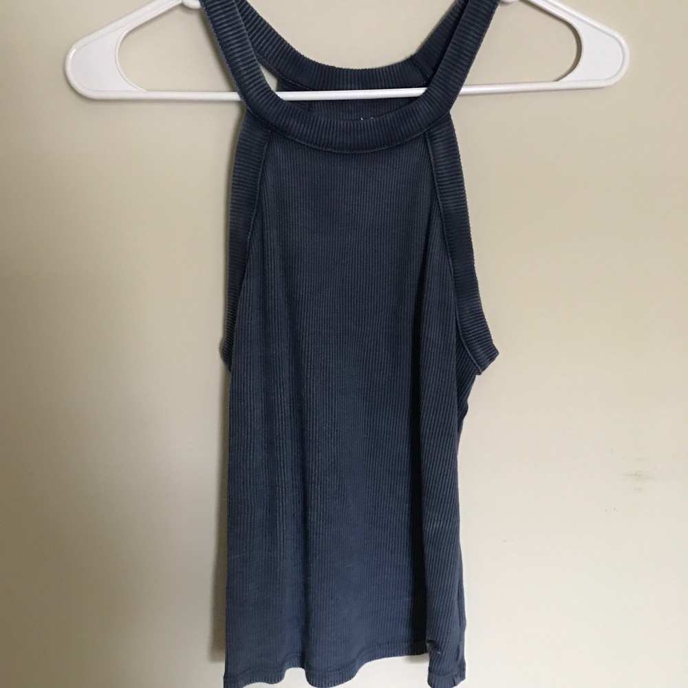 American Eagle soft and sexy blue tank
